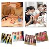 Nail Training Hand Nail Art Practice Hand Flexible Fake Hand With 100 Nails Pieces Set For Nail Manicure DIY Tool - ABS