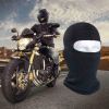 3 Pack Tactical Balaclava Thin Full Face Mask Lightweight Motorcycle Warmer Ski - Black