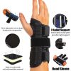 Wrist Support Brace Splint Compression Sleeve Arthritis Carpal Tunnel Hand Sport - Right hand - S/M