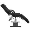 Beauty Treatment Chair Faux Leather Black 70.9"x24.4"x30.7" - Black