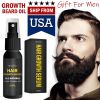 Mens Beard Growth Oil Serum Fast Growing Mustache Facial Hair Treatment For Men - Growth Oil