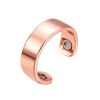 Creativity Blood Sugar Control Ring Magnetic Health Ring Adjustable Healthy Blood Sugar Meter Assist Fitness Lose Weight Tool - gold