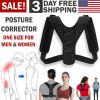 Posture Corrector Men Women Upper Back Pain Brace Clavicle Support Straightener - default