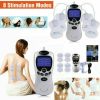 Electric Tens Unit Machine Pulse Massager Muscle Stimulator Therapy Pain Relief Digital Massage Electric Meridian Full Body Mass - SPAIN