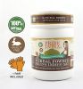 Pride Of India - Herbal Henna & Indigo Mix Hair Color Powder w/Gloves - Natural Brown, Half Pound (120 Grams) - Beauty