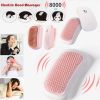 Electric Scalp Massager Scalp Massage Machine Head Massager Scraper Head Scratcher Mini Hair Massage Vibrator Scalp Scrub Brush - White