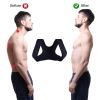 Posture Corrector Men Women Upper Back Pain Brace Clavicle Support Straightener - Ask Gecko