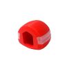 Jawline Training Thin Face Fitness Ball Facial Muscle Activate Exercise Mouth Masseter Jaw Chin Slimming Mandibular Lift Tools - Red