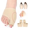 1pair Big Toe Bunion Splint Straightener Corrector - L