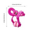 U-shaped Nose Clip Nose Shaper Lifter Clip Nose Beauty Up Lifting Safe Nose Bridge Straightener Corrector For Women Men Girls - Pink