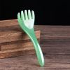 Resin Beeswax Massage Stick Five Claw Head Massager Dredge Meridians Comb Amber Five Claw Comb - Green