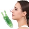 Nose Scraping Massage Gua Sha Massage Tool For Scraping Facial And Body Skin Massage Nose Massager Reduction Nose Alar High Bridge Nose Scraper - 1 PC