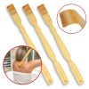 3pcs Natural Bamboo Back Scratcher Long Handle Pick Itch Relief Handcraft Tools - Wood