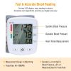 Blood Pressure Monitor Wrist Digital High Blood Pressure Cuff Heartbeat Tester - White